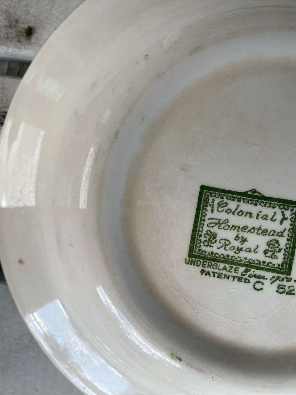 N/A vintage serving